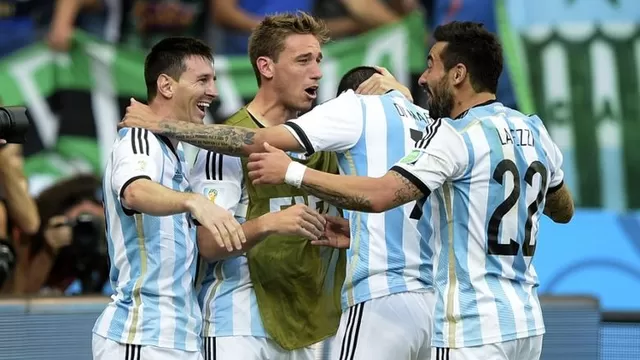 Jugadores argentinos cantaron contra Brasil al ritmo de cumbia