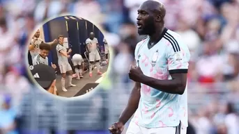 Jugadores de Bélgica celebraron el pase a cuartos con el polémico "baile de Trump"
