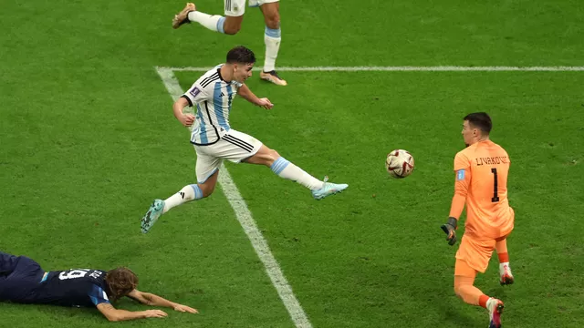 Julián Álvarez tras meter a Argentina en la final de Qatar 2022: &quot;Vamos por más&quot;