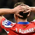 Julián Álvarez sobre penal y VAR: "No siento el doble contacto"