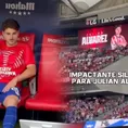 Julián Álvarez vivió un terrible momento tras ser pifeado por hinchas de Atlético Madrid