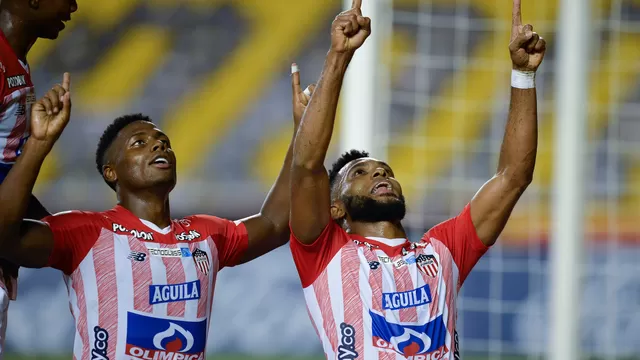 Gran triunfo de Junior en Guayaquil | Foto: AFP.