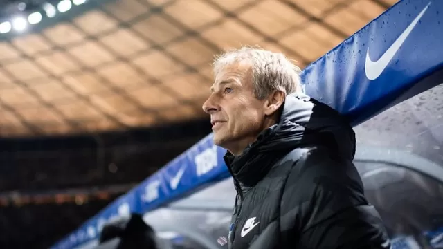 Jürgen Klinsmann dejó el Hertha Berlín tras diez semanas como técnico