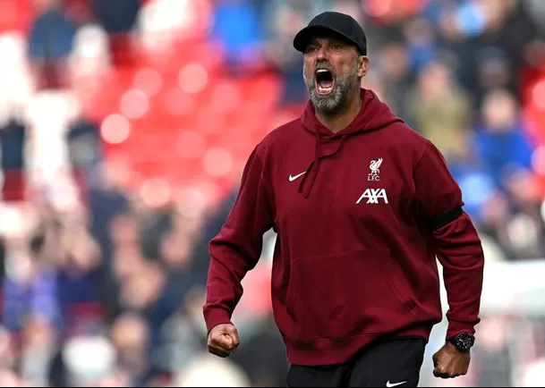 Jürgen Klopp, entrenador alemán de 56 años. | Foto: AFP