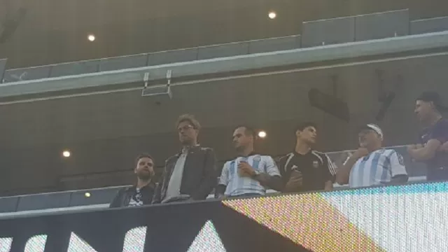 Jürgen Klopp presente en el Argentina vs. Chile en el Levi&#39;s Stadium