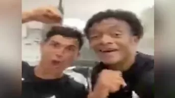 Juventus campeón: Cristiano Ronaldo y Juan Cuadrado celebraron al grito de "Siuuu"