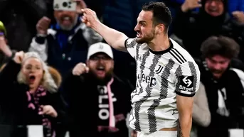 Juventus derrotó 1-0 al Sporting de Lisboa por la ida de cuartos de la Europa League