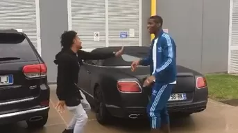 Juventus: el divertido baile de Paul Pogba y Juan Guillermo Cuadrado