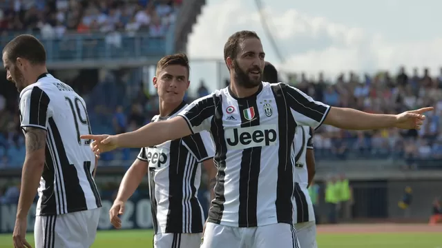 Juventus: dos goles de Higuaín y uno de Dybala dan victoria ante el Empoli