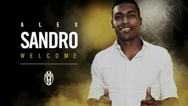 Alex Sandro se formó en el Santos (Foto: Juventus) Alex Sandro se formó en el Santos (Foto: Juventus)