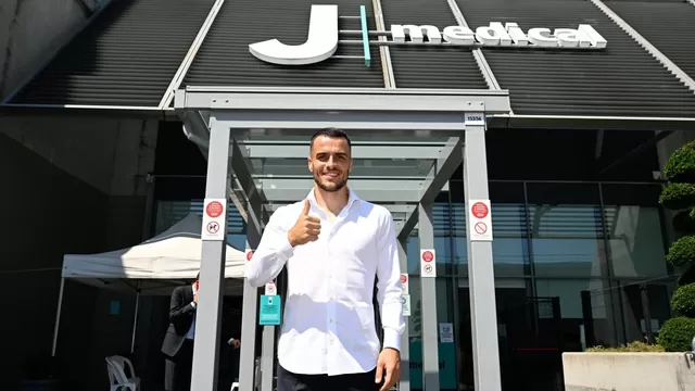 Filip Kostic firmaría por tres años con Juventus. | Foto/Video: @juventusfc