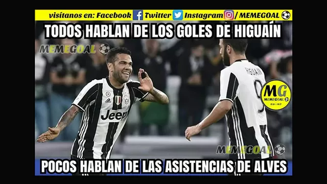 Juventus: memes tras la victoria sobre el Mónaco con goles de Higuaín-foto-6
