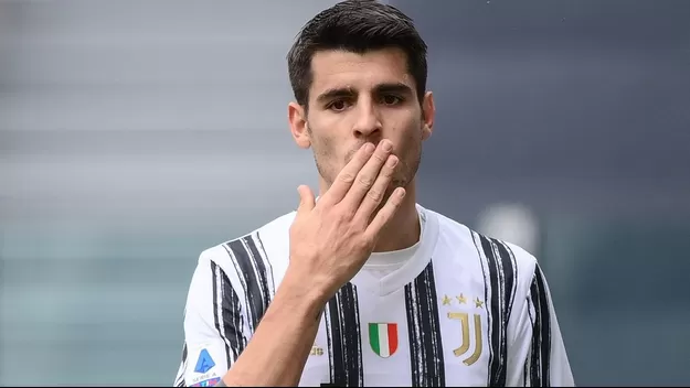 Juventus oficializó la extensión del préstamo de Álvaro Morata