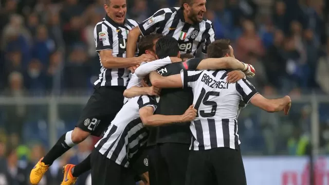 Juventus tetracampeón de Italia tras vencer 1-0 a la Sampdoria