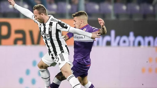 Juventus venció 1-0 a la Fiorentina la ida de semis de la Copa Italia