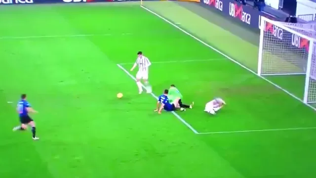 Juventus vs. Atalanta: Álvaro Morata quiso marcar de taco, pero acabó haciendo el ridículo
