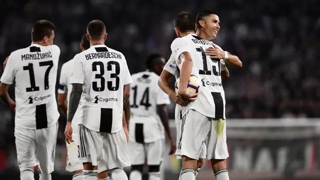 Cristiano particip&amp;oacute; en los tres goles de la Juventus | Foto: AFP