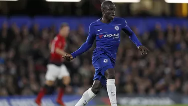 N&amp;#039;Golo Kant&amp;eacute; tiene contrato con Chelsea. | Foto: AFP