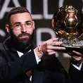 Karim Benzema conquistó el Balón de Oro 2022