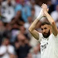 Karim Benzema salió ovacionado en su último partido con el Real Madrid