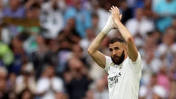 Karim Benzema salió ovacionado en su último partido con el Real Madrid