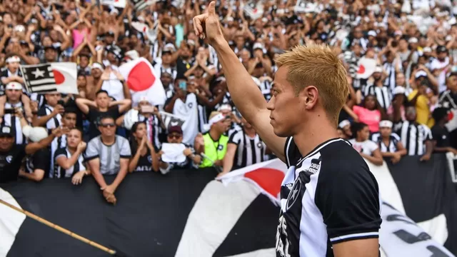 Keisuke Honda se despidió de Botafogo y su destino sería Portugal
