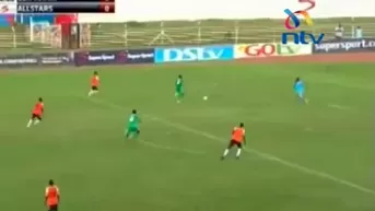 Kenia: inédito autopase de fantasía y golazo del Nakuru All Stars