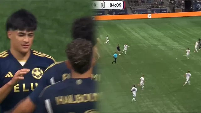 Kenji Cabrera brindó gran pase y participó en golaozo del Vancouver Whitecaps / Captura / One Sccer