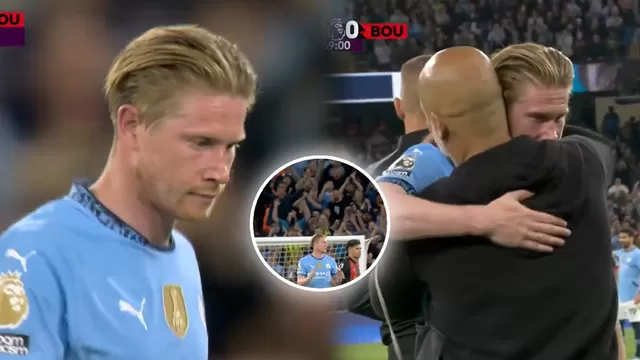 Kevin De Bruyne tuvo una conmovedora despedida tras decidir no seguir en el Manchester City / ESPN