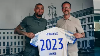 Kevin-Prince Boateng renueva por una temporada con el Hertha Berlin