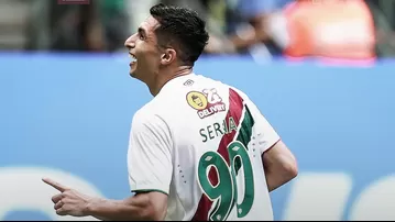 Kevin Serna anotó el gol de salvación de Fluminense