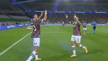 Kevin Serna anotó golazo para Fluminense en la Copa Sudamericana