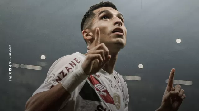 Kevin Serna y su primer gol en Fluminense "a lo Messi". Video: Sportv