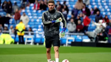 Luca Zidane tuvo sus primeros minutos en el primer equipo la fecha pasada en la Liga. | Foto: Twitter