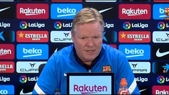 Koeman: "Quiero disfrutar en el Barcelona: ocho años, un año o tres meses"