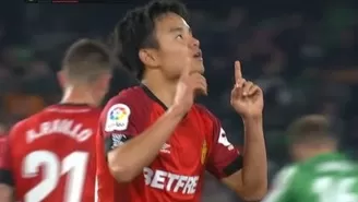 Revive aquí el gol de Takefusa Kubo | Foto: Captura ESPN.