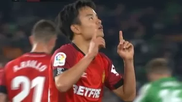 Revive aquí el gol de Takefusa Kubo | Foto: Captura ESPN.