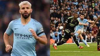 Kun Agüero y el "bailecito al pimpollo" del Manchester City