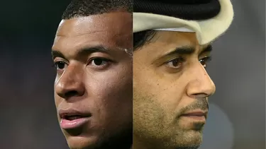 Nasser Al-Khelaifi se pronunció sobre Kylian Mbappé. | Foto: AFP