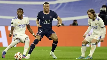 Mbappé a Madrid como jugador libre. | Foto: AFP/Video: Ligue 1