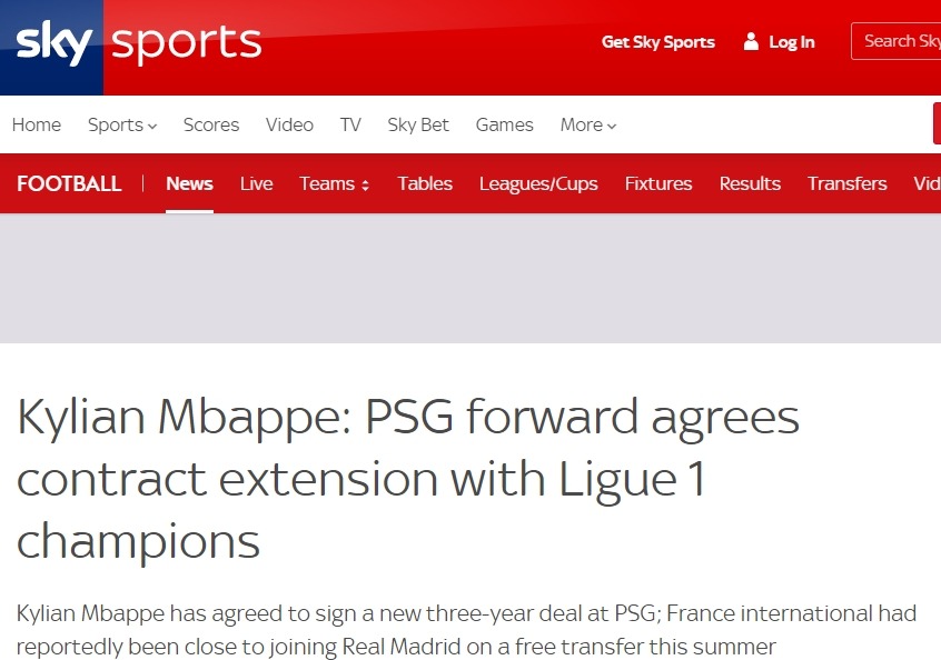 Sky Sports (Inglaterra):