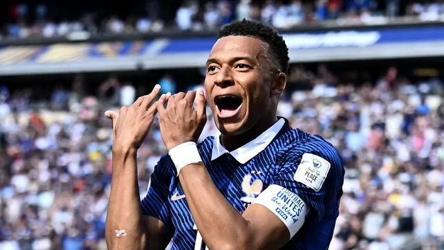 Kylian Mbappé no se guardó nada y lanzó firme mensaje a sus crítico tras doblete con Francia / Foto: Dylan Martinez / Reuters