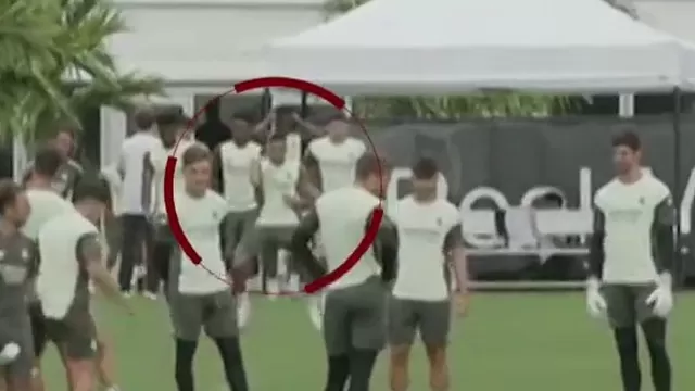 Kylian Mbappé realizó curioso baile previo a partido de Real Madrid vs Borussia Dortmund / Canal N