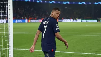 Kylian Mbappé y su reacción al ser consultado sobre el Real Madrid tras eliminación de la Champions