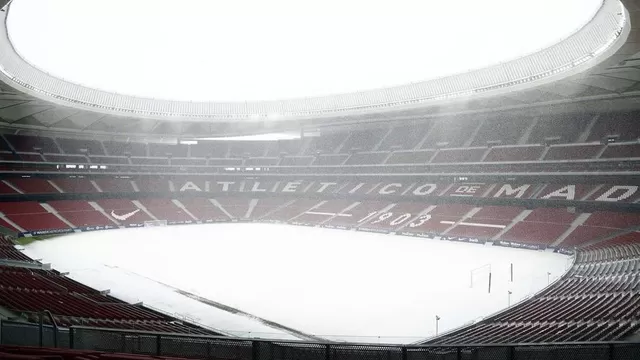 LaLiga: Atlético de Madrid vs. Athletic Bilbao &quot;suspendido&quot; por temporal de nieve