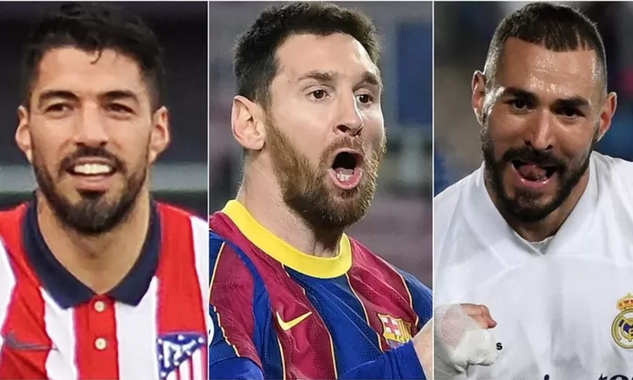 Atlético perdió y así quedó la tabla con Real Madrid y Barcelona como ...