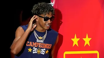 Lamine Yamal y la curiosa canción que eligió para presentarse en la fiesta de los campeones
