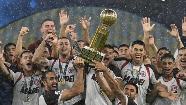 Lanús mostró carácter en el Maracaná y venció 3-2 a Flamengo para salir campeón de la Recopa Sudamericana / CONMEBOL