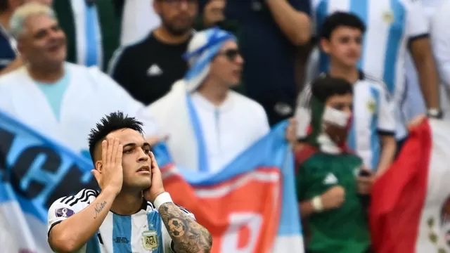 Argentina perdió 2-1 ante Arabia Saudita en su debut en Qatar 2022. | Foto: AFP/Video: Latina