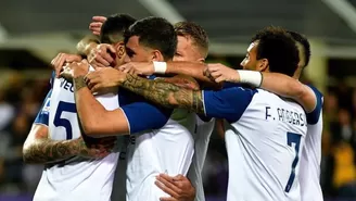 La Lazio goleó 4-0 a la Fiorentina y está tercero en la Serie A del calcio
